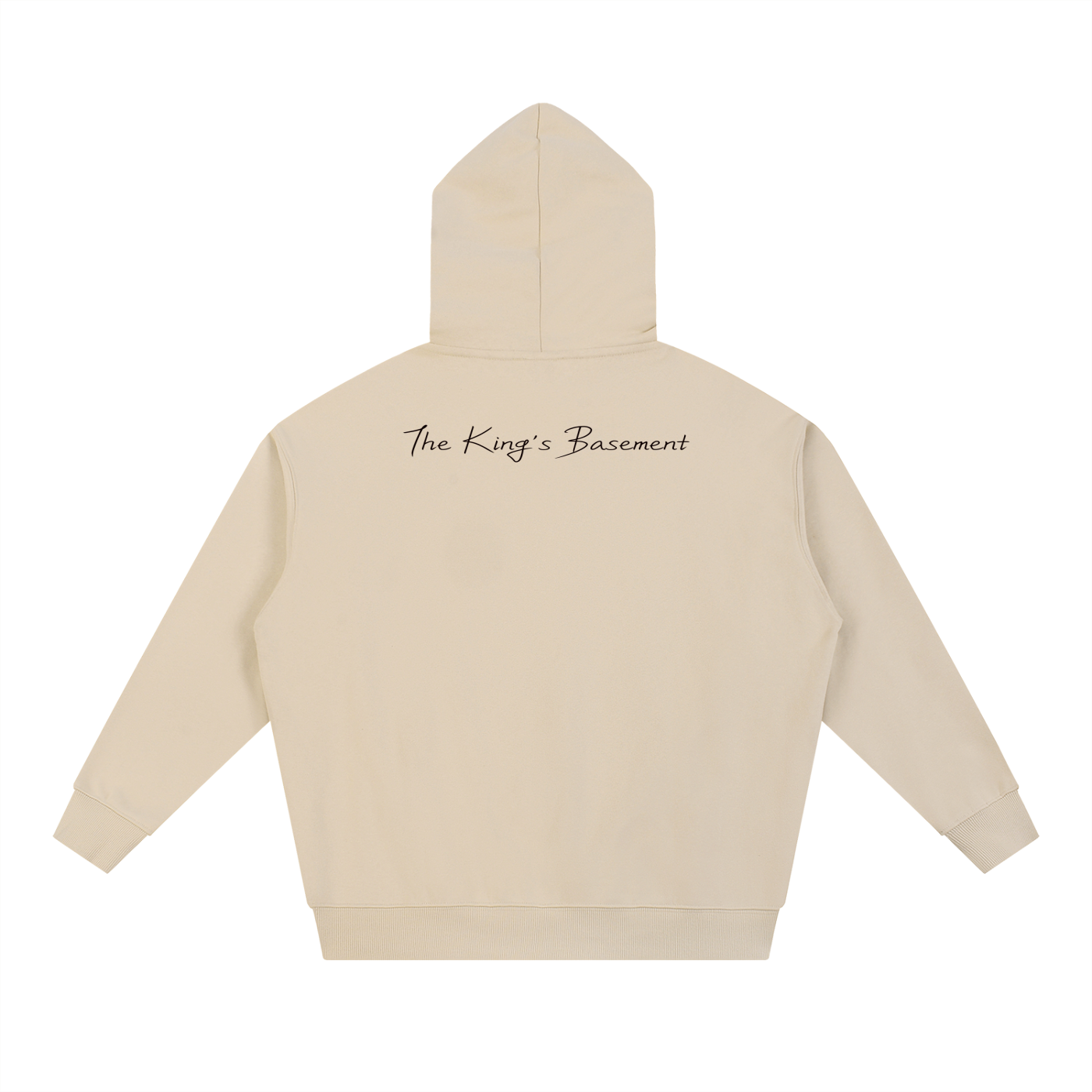 Khaki Heavyweight Hoodie w/ BIBLE acronym basic instructions before leaving Earth