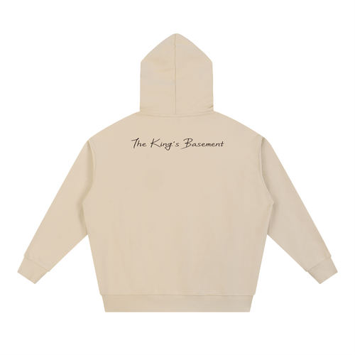 Khaki Heavyweight Hoodie w/ BIBLE acronym basic instructions before leaving Earth