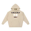 Khaki Heavyweight Hoodie w/ BIBLE acronym basic instructions before leaving Earth